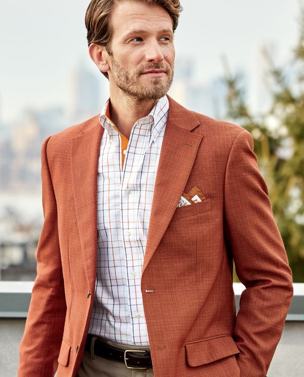 Sport coat outlet and vest